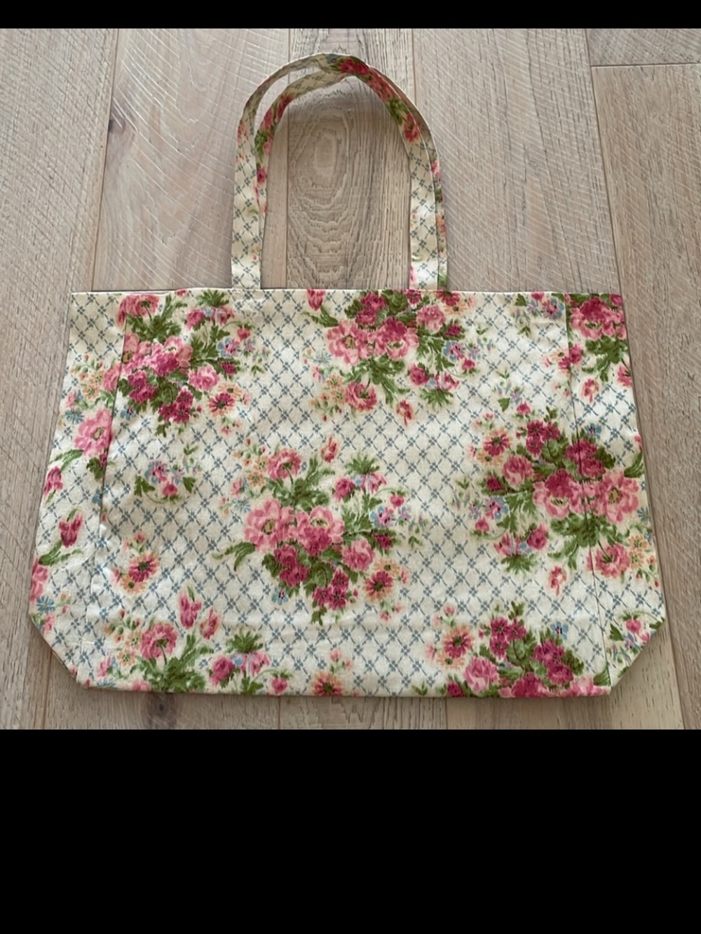 Sezane Cotton Floral Tote Bag - Picture 4 of 7